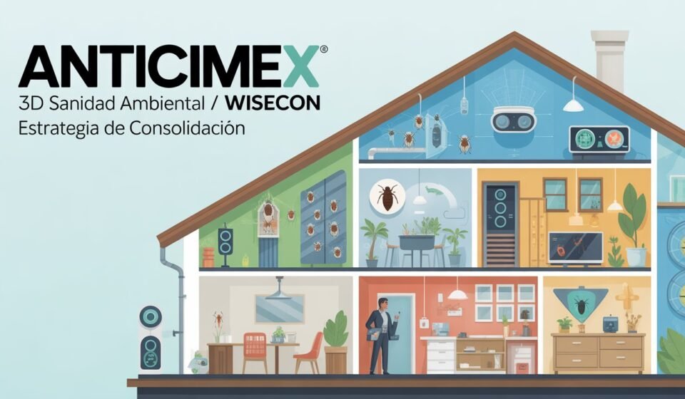 Anticimex 3D Sanidad Ambiental / Wisecon Estrategia de Consolidación