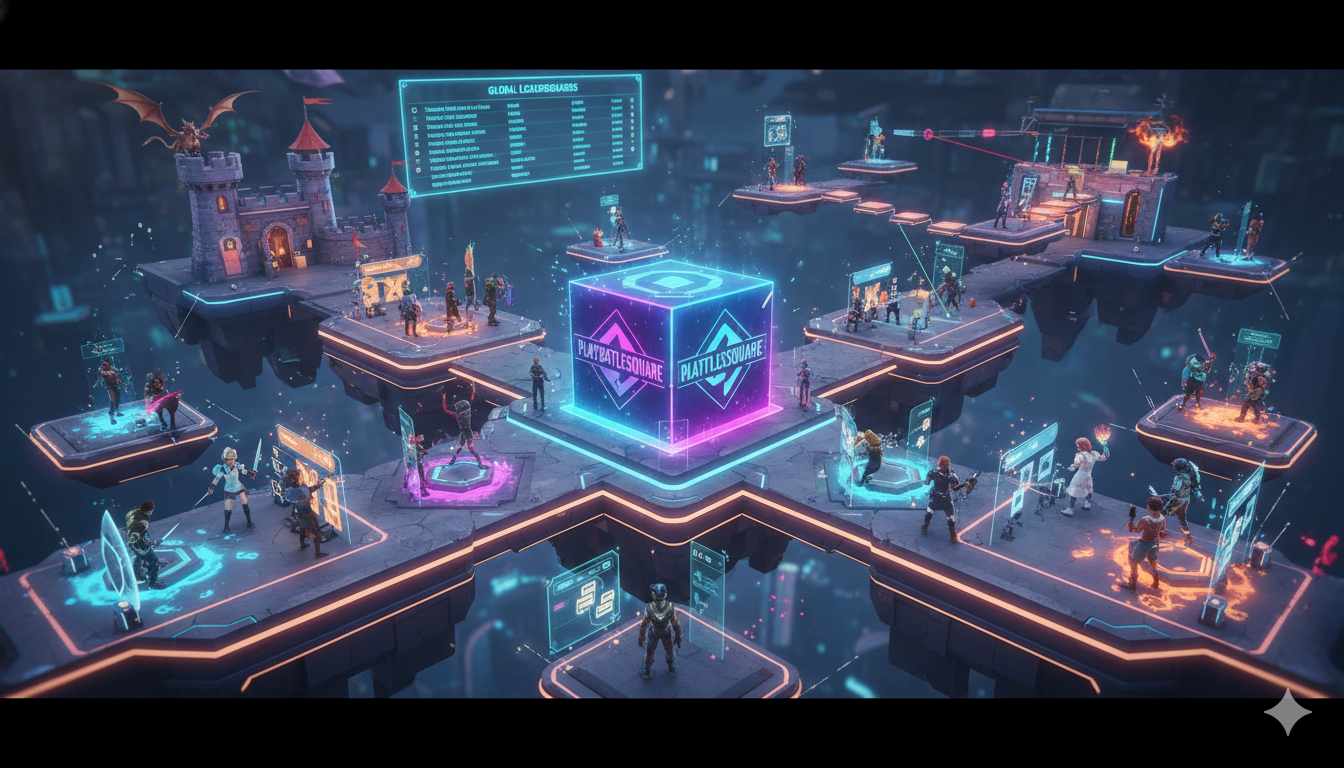 Playing Games PlayBattleSquare