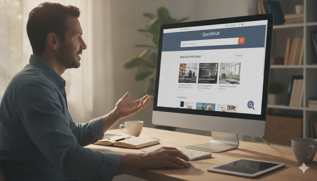 How to Find Blog on Questbe.at