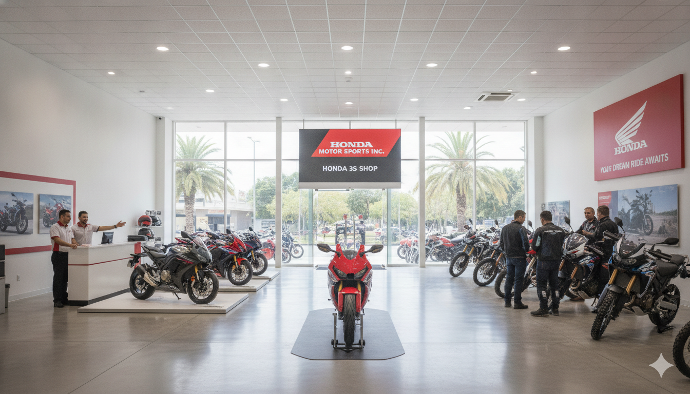 Honda Motor Sports Inc Honda 3S Shop